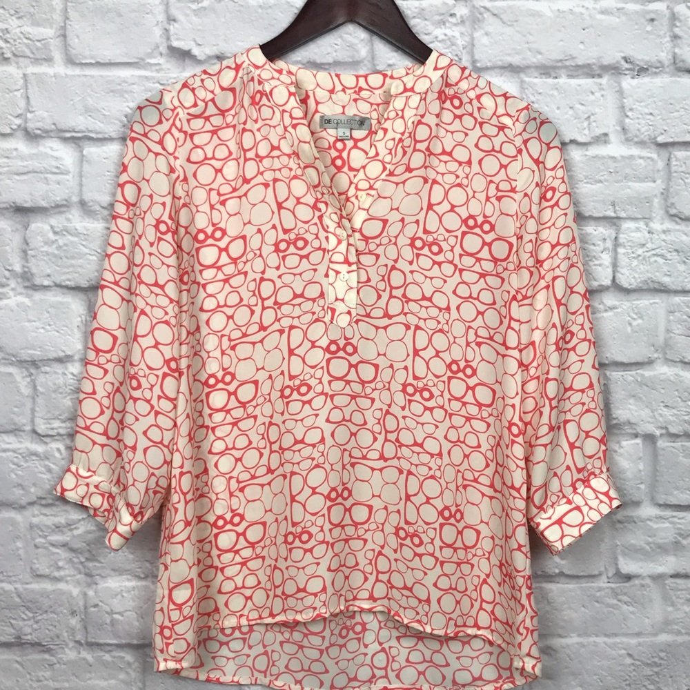 DE Collection top glasses print size S